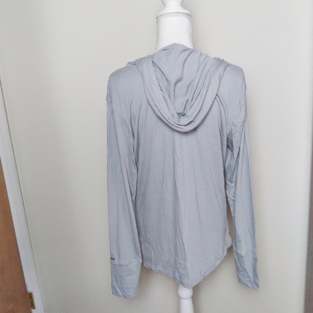 Columbia Gray Abstract Print Pullover Hoodie - Picture 6 of 10